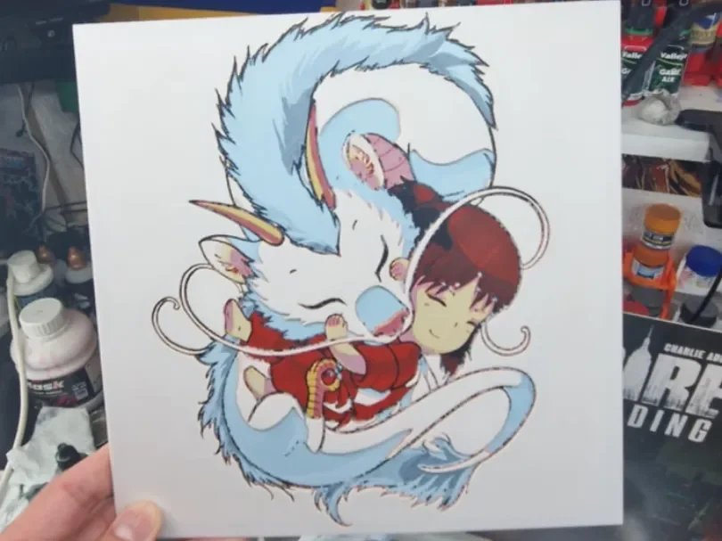 Spirited Away Hueforge by Dakiren HueForge model: Spirited Away Hueforge by Dakiren