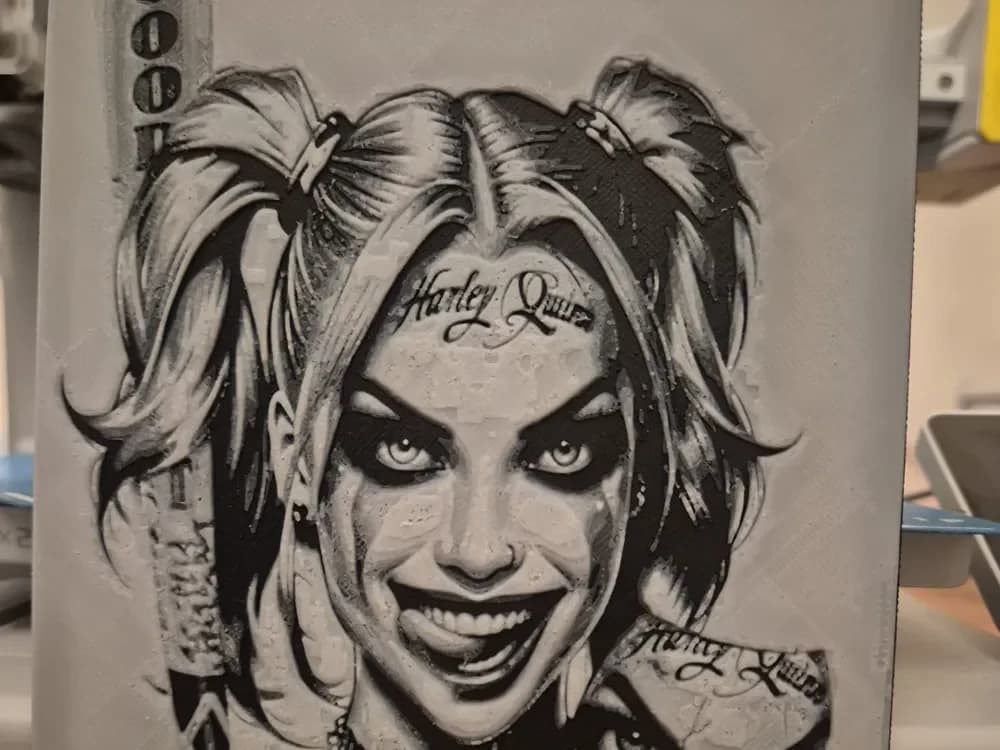Harley quinn tongue hueforge by Buntsta HueForge model: Harley quinn tongue hueforge by Buntsta