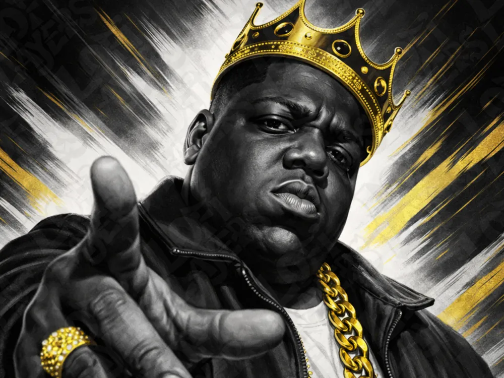 The Notorious B.I.G. Hueforge by LoFi Layers HueForge model: The Notorious B.I.G. Hueforge by LoFi Layers