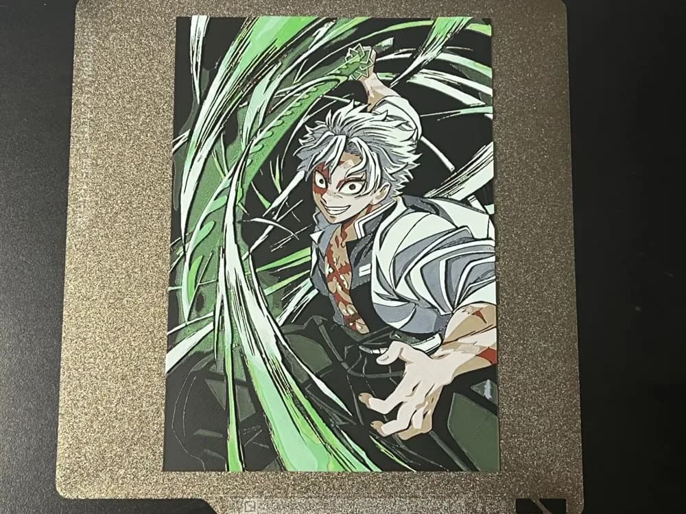 HueForge model: Demon Slayer Wind Hashira Hueforge by FantasyZ