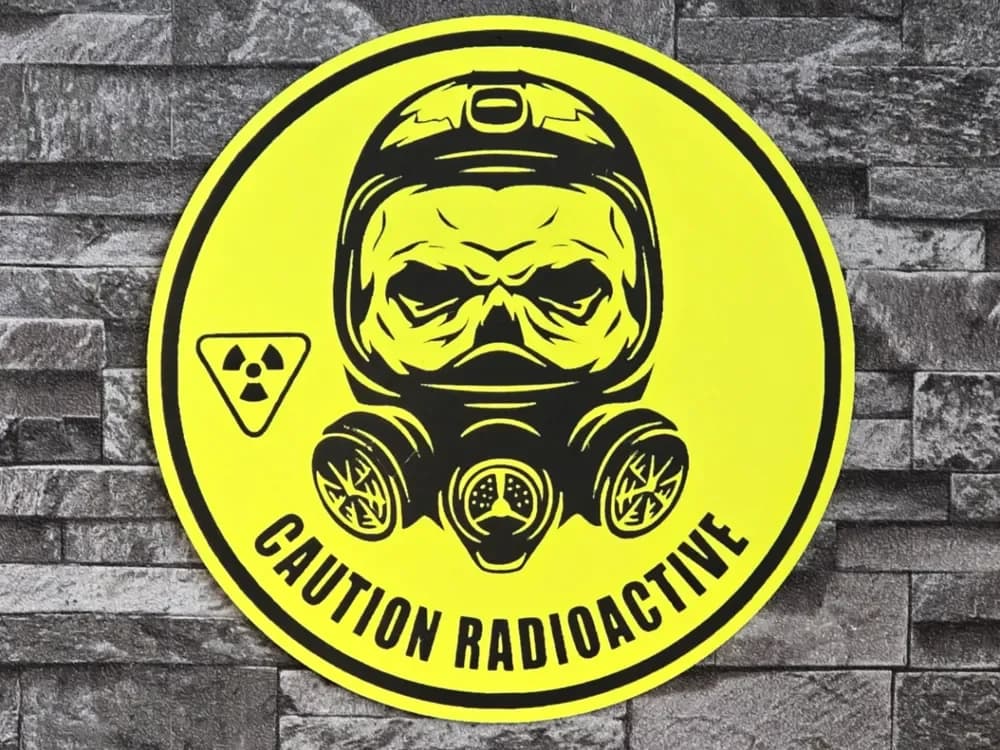 Hueforge CAUTION RADIOACTIVE
