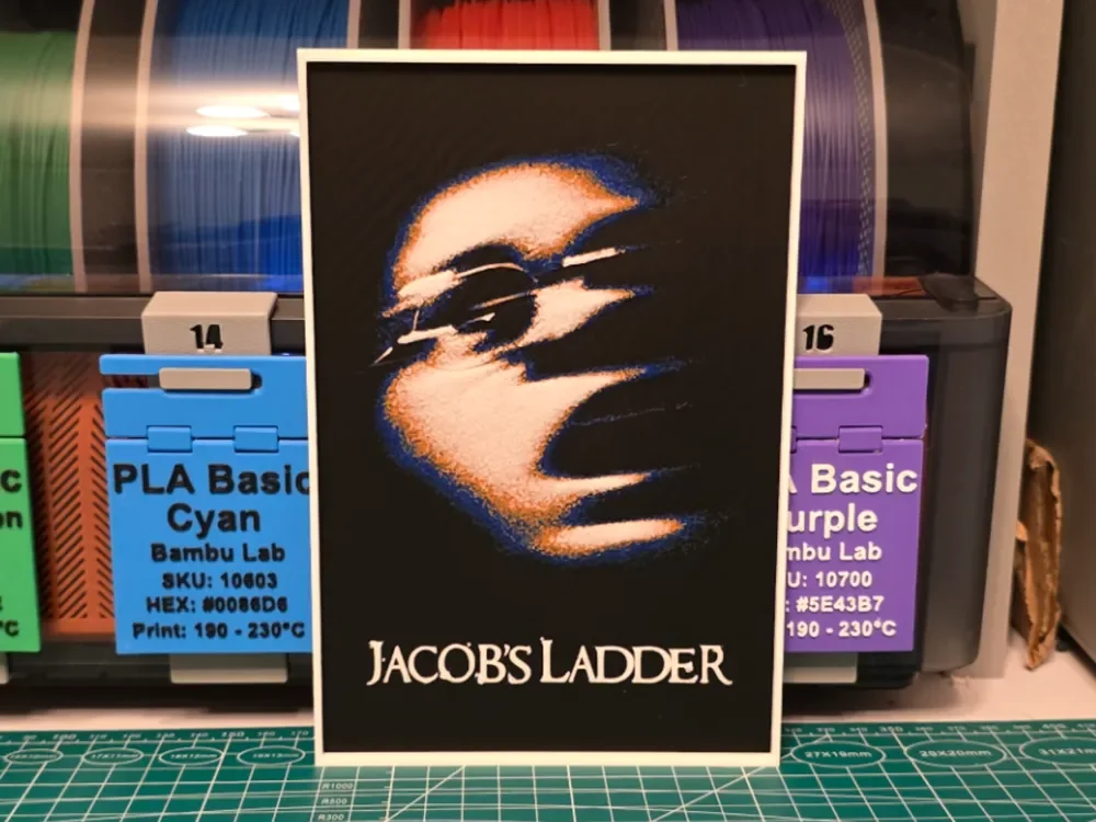 Jacob's Ladder Movie Poster - Hueforge Art Jacob's Ladder Movie Poster - Hueforge Art