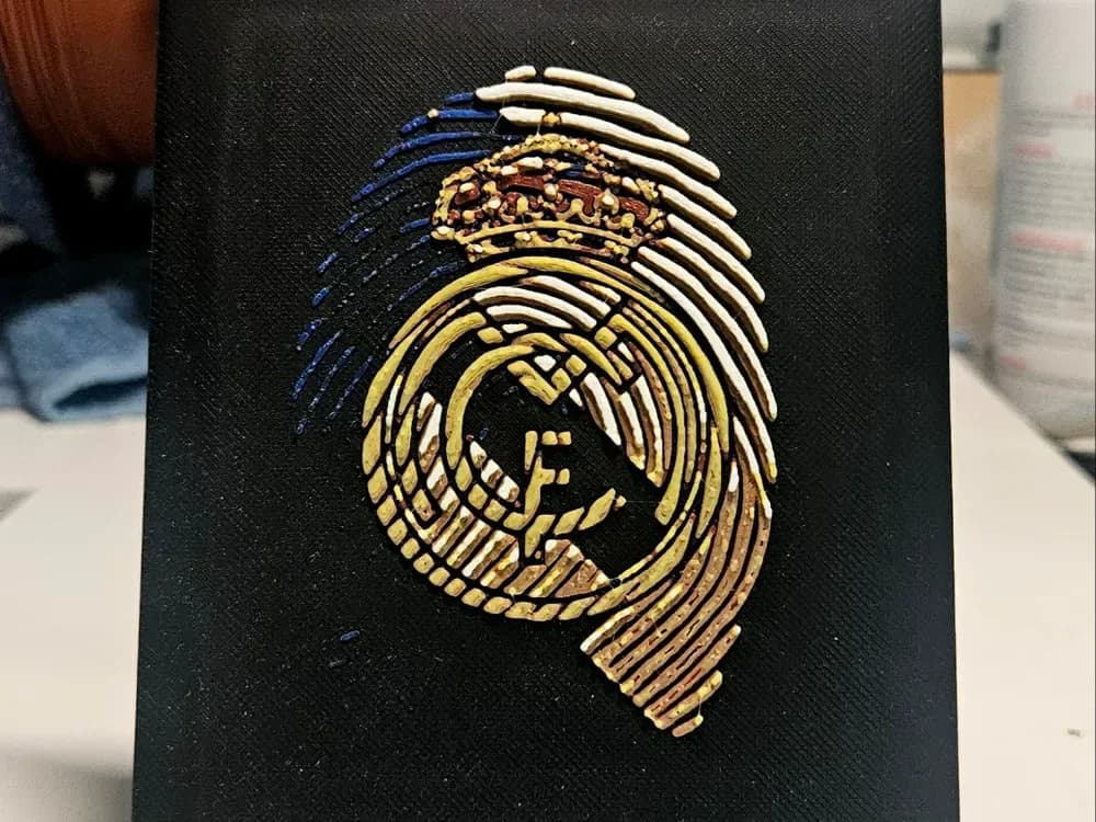 Real Madrid fingerprint Real Madrid fingerprint