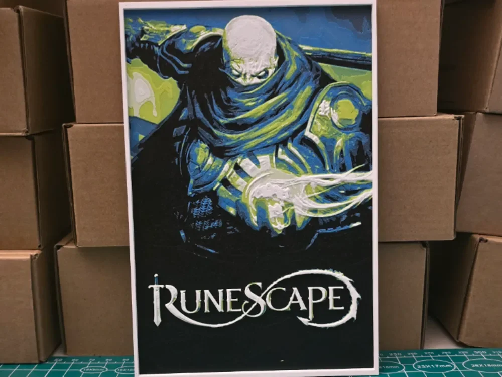 Runescape Poster - Hueforge Art