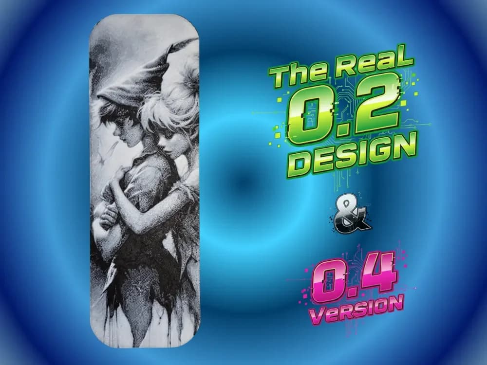 Peter & Wendy Bookmark by Atrus Design HueForge model: Peter & Wendy Bookmark by Atrus Design