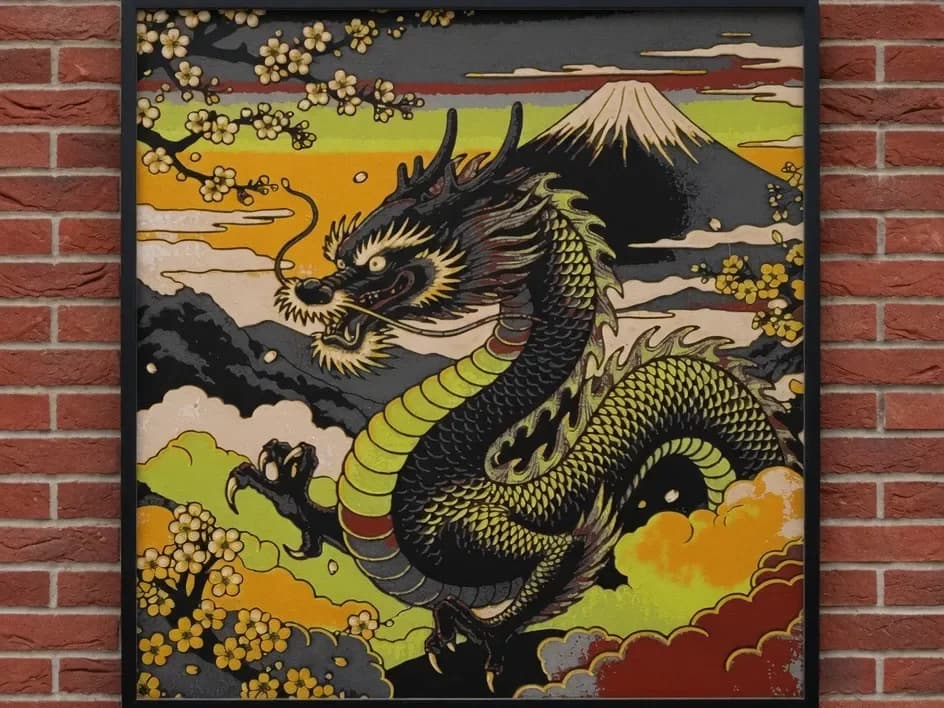 The Dragon and the Sacred Moutain The Dragon and the Sacred Moutain