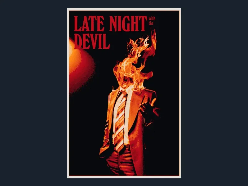 Late Night with the Devil (Movie Poster -HueForge) by HugheCraft HueForge model: Late Night with the Devil (Movie Poster -HueForge) by HugheCraft
