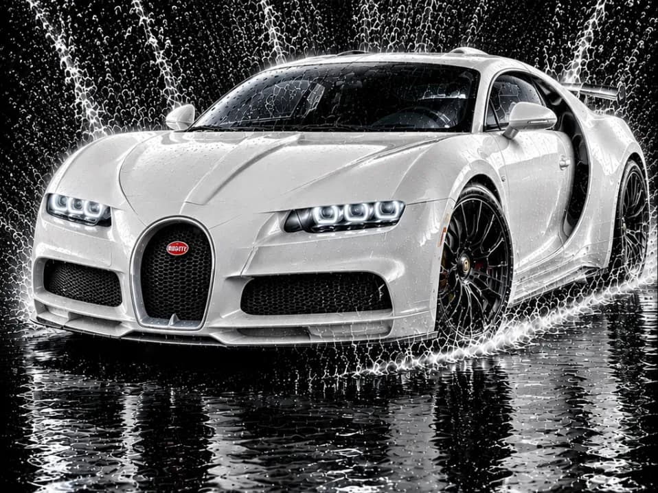 Cars Bugatti Chiron / Wall Decor / EASY PRINT Cars Bugatti Chiron / Wall Decor / EASY PRINT