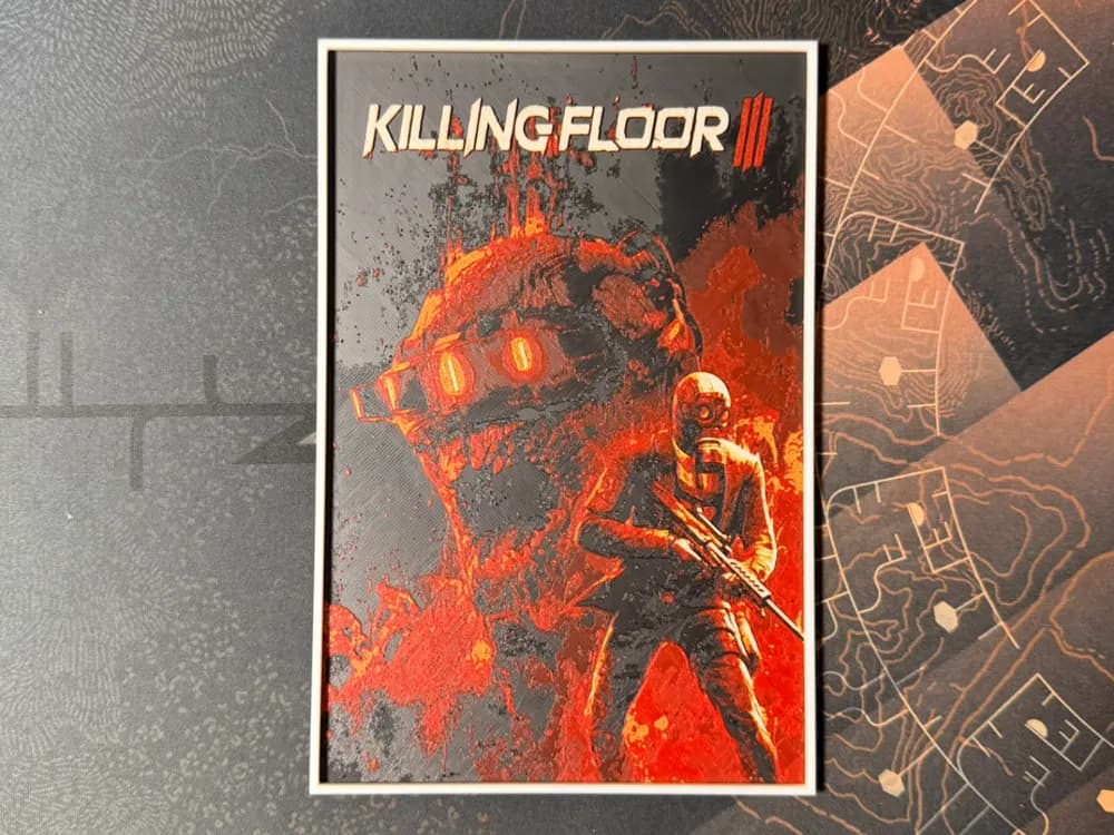 Killing Floor III - HueForge by ZorPrime7 HueForge model: Killing Floor III - HueForge by ZorPrime7