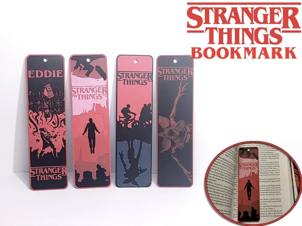Stranger Things Bookmark Max Eddie Netflix series Stranger Things Bookmark Max Eddie Netflix series