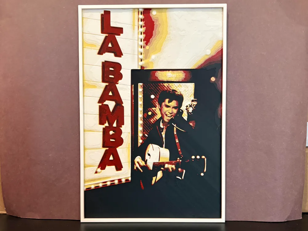 La Bamba Hueforge by Estiv HueForge model: La Bamba Hueforge by Estiv