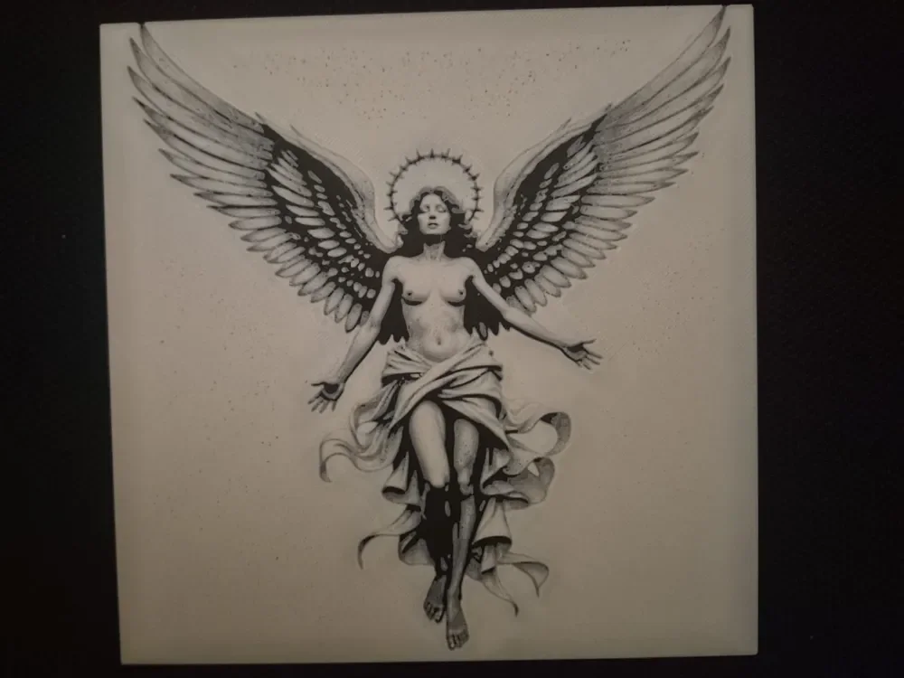 sexy angel bare hueforge by Buntsta HueForge model: sexy angel bare hueforge by Buntsta