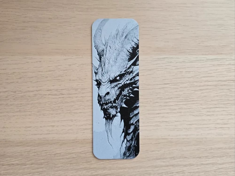 Dragon 2 Bookmark by Atrus Design HueForge model: Dragon 2 Bookmark by Atrus Design