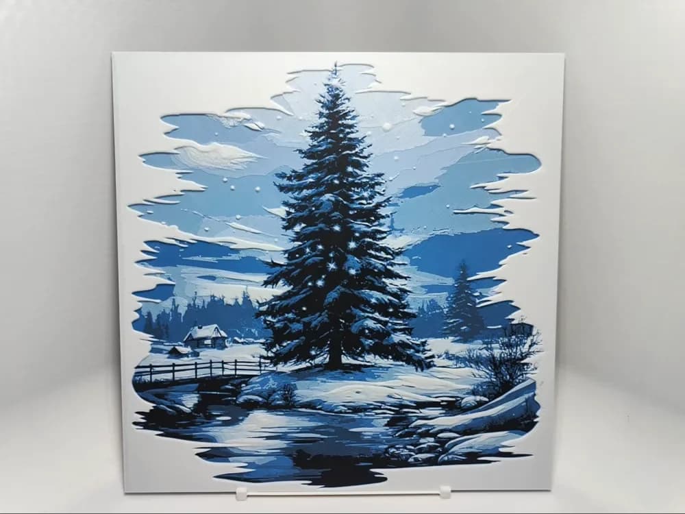 Christmas tree - Hueforge