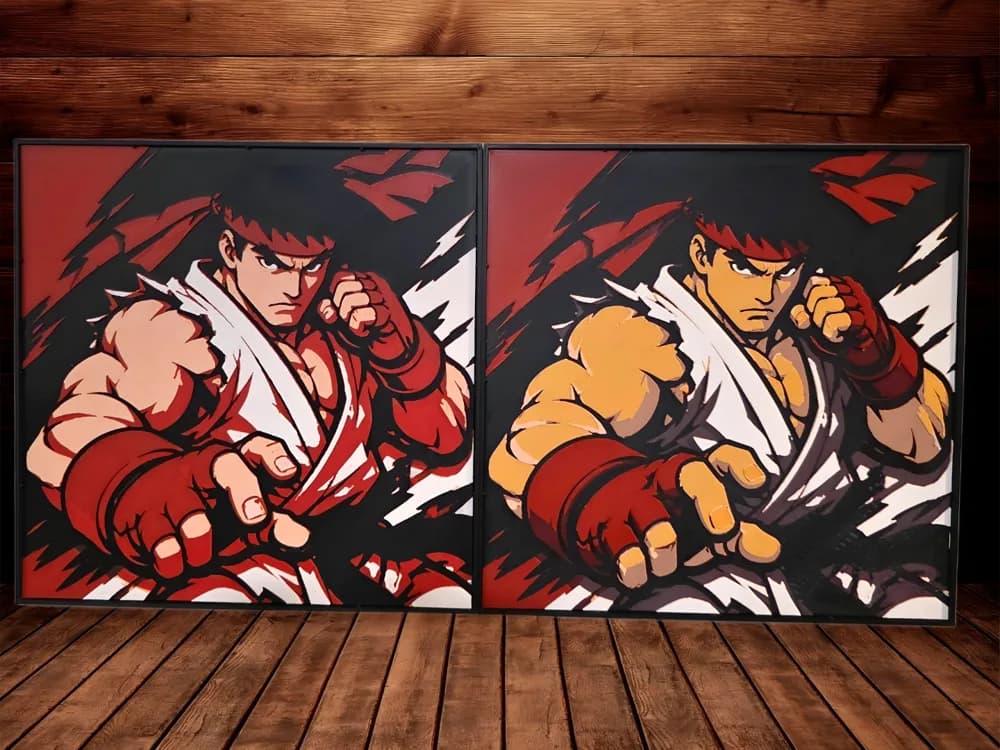 Ryu (incl: 4 Colour and 7 Colour) - Street Fighter Ryu (incl: 4 Colour and 7 Colour) - Street Fighter