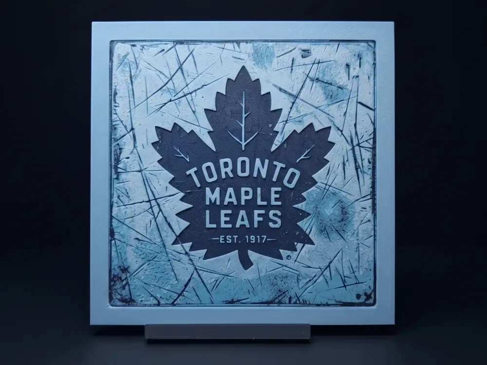 Toronto Maple Leafs - Hueforge Wall Art Toronto Maple Leafs - Hueforge Wall Art
