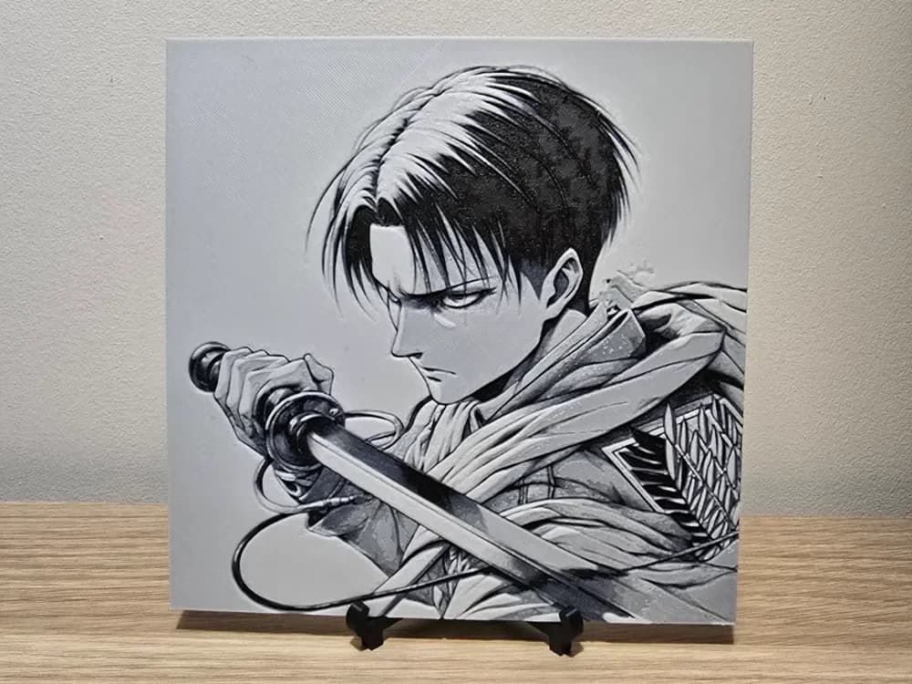 Levi Attaque of Titans Hueforge Levi Attaque of Titans Hueforge