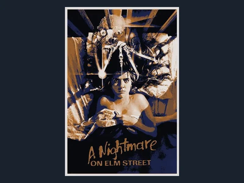 A Nightmare on Elm Street (Movie Poster -HueForge) by HugheCraft HueForge model: A Nightmare on Elm Street (Movie Poster -HueForge) by HugheCraft
