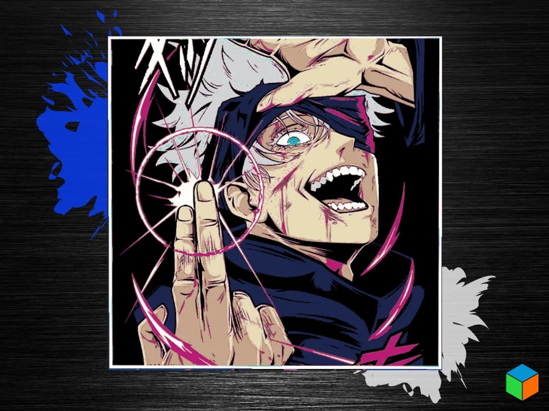 The Strongest, Now in PLA — Gojo Poster Is Live BONUS by 3D Prints By Vic HueForge model: The Strongest, Now in PLA — Gojo Poster Is Live BONUS by 3D Prints By Vic