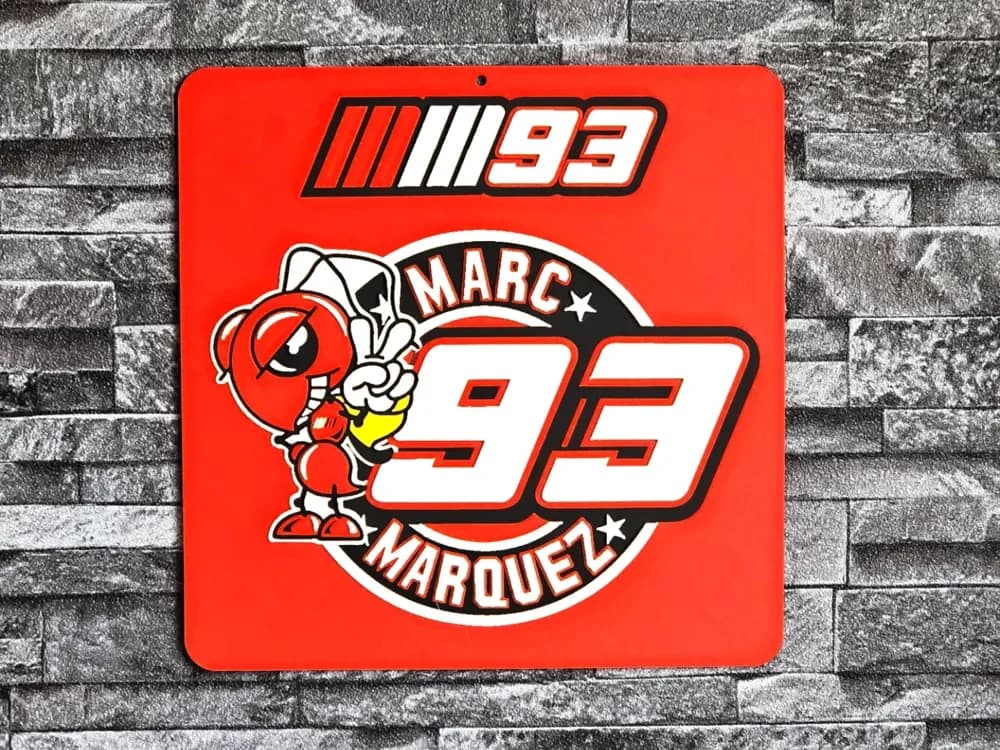 Hueforge Marc Marquez 4 colors by StefBull85 HueForge model: Hueforge Marc Marquez 4 colors by StefBull85