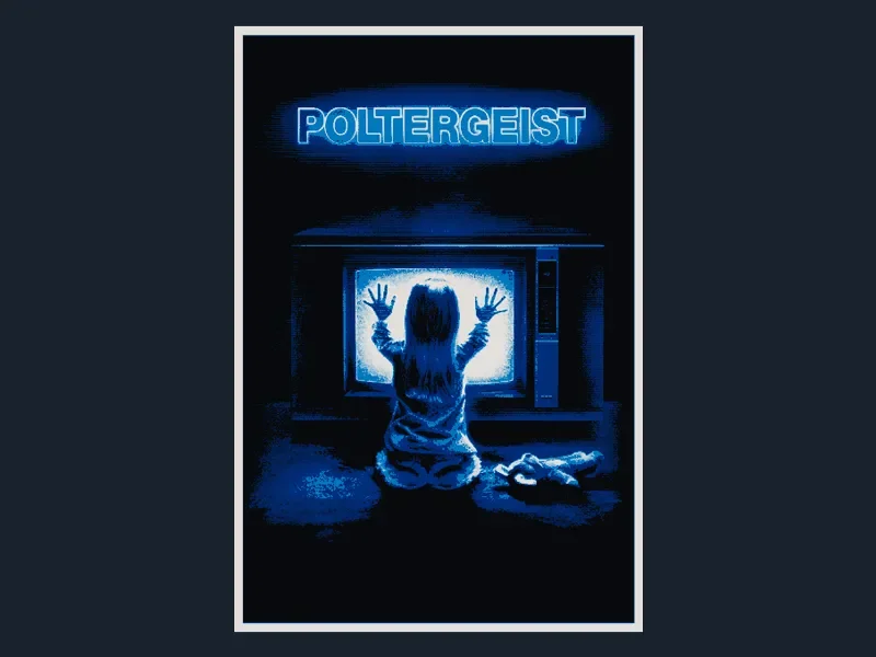 Poltergeist (Movie Poster - HueForge) by HugheCraft HueForge model: Poltergeist (Movie Poster - HueForge) by HugheCraft