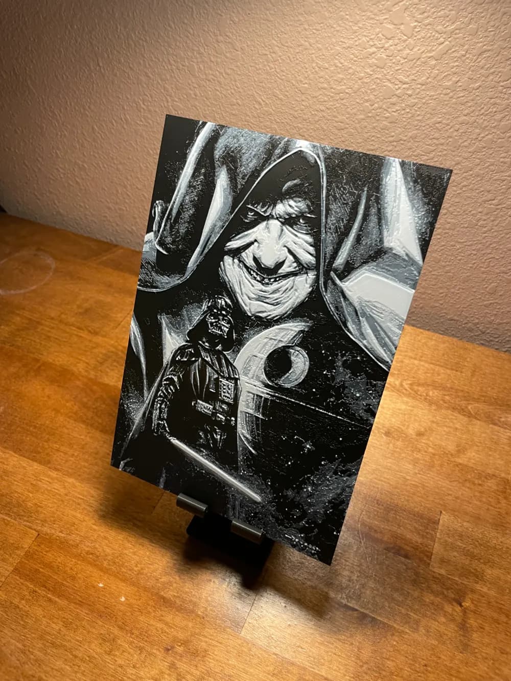 HueForge model: Hueforge - Star Wars - Darth Vader and Sidious by Cloudy Nostalgia