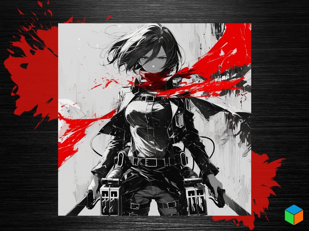 🔻 Daily Drop #5 – Mikasa Closes Out the Release Spree! ⚔️ by 3D Prints By Vic HueForge model: 🔻 Daily Drop #5 – Mikasa Closes Out the Release Spree! ⚔️ by 3D Prints By Vic