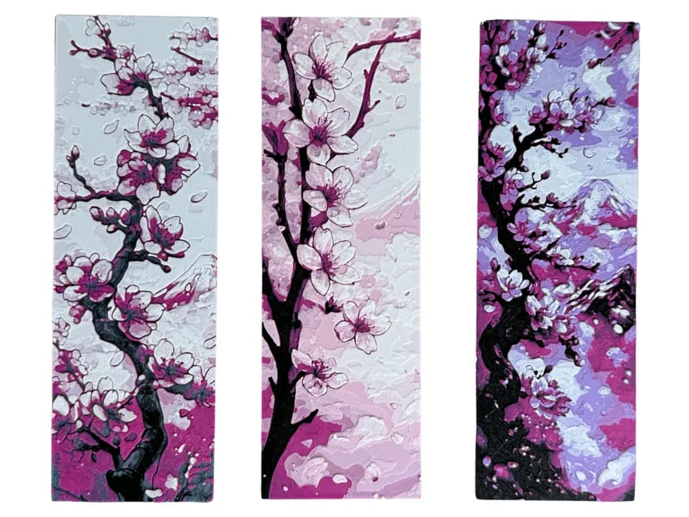 Cherry Blossom Bookmark Collection
