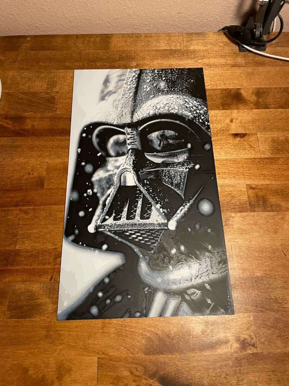 XL Hueforge - Star Wars - Darth Vader Snow 16x9 by Cloudy Nostalgia HueForge model: XL Hueforge - Star Wars - Darth Vader Snow 16x9 by Cloudy Nostalgia