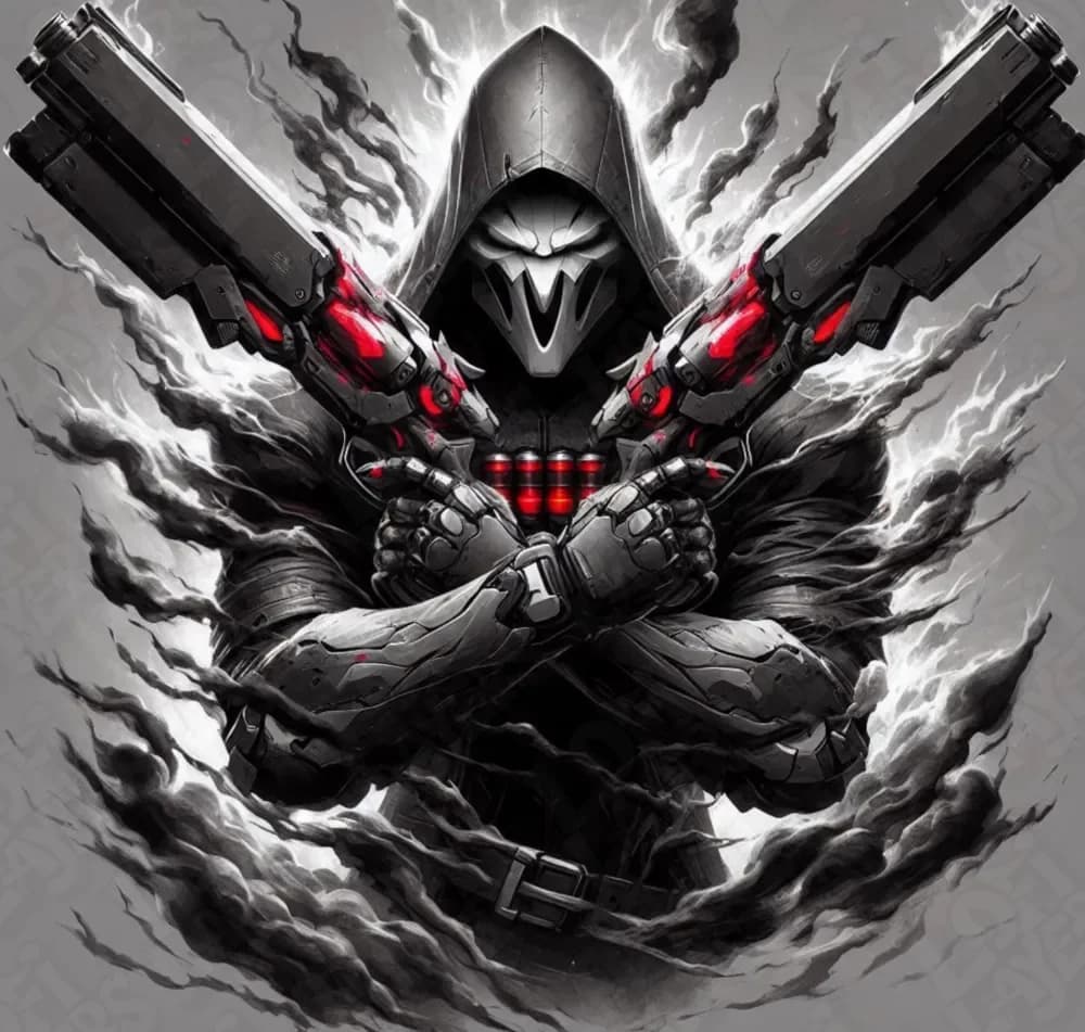 Reaper Hueforge by LoFi Layers HueForge model: Reaper Hueforge by LoFi Layers
