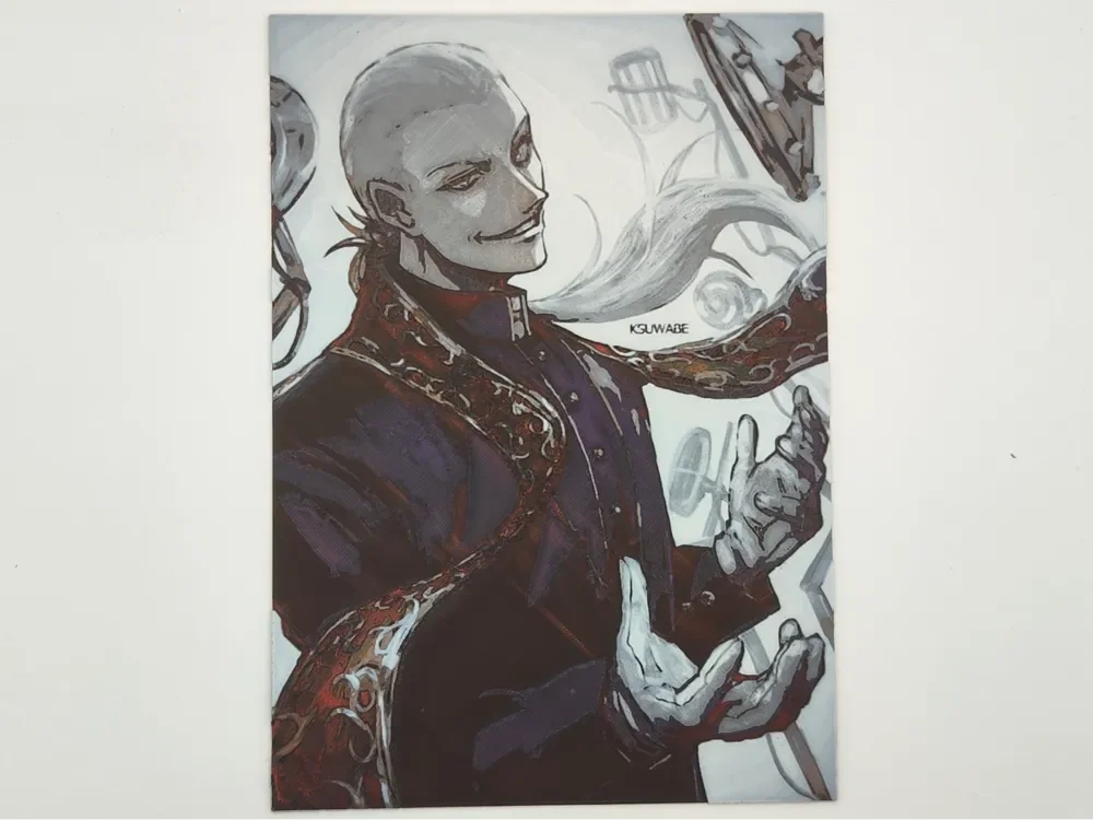 Enrico Maxwell from hellsing - hueforge by Altf4-Formation HueForge model: Enrico Maxwell from hellsing - hueforge by Altf4-Formation