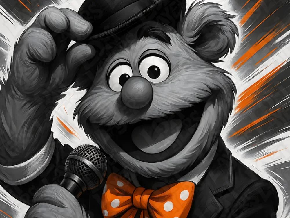 Fozzy Bear Hueforge by LoFi Layers HueForge model: Fozzy Bear Hueforge by LoFi Layers