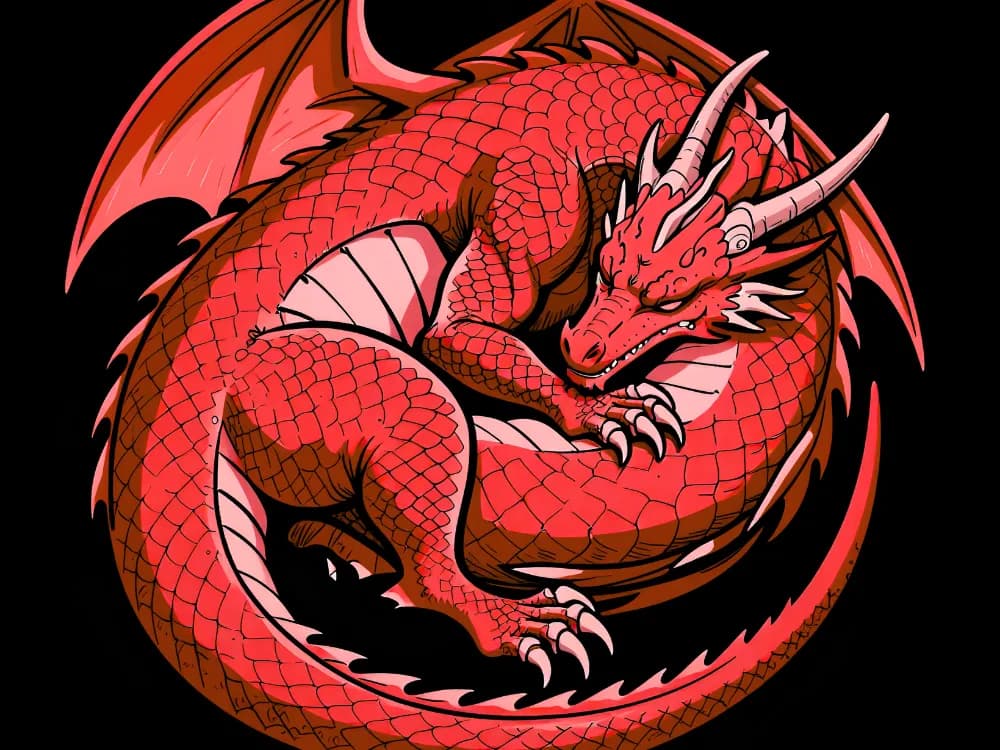 Red Curled Dragon Red Curled Dragon