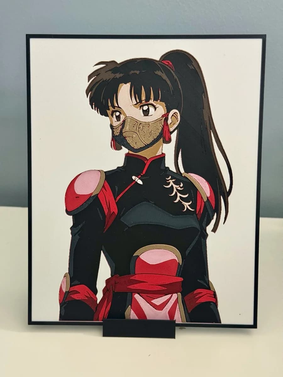 Sango by Strata Prints HueForge model: Sango by Strata Prints