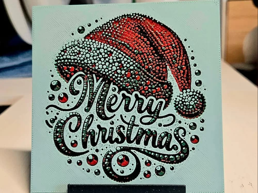Christmas hat letters Christmas hat letters