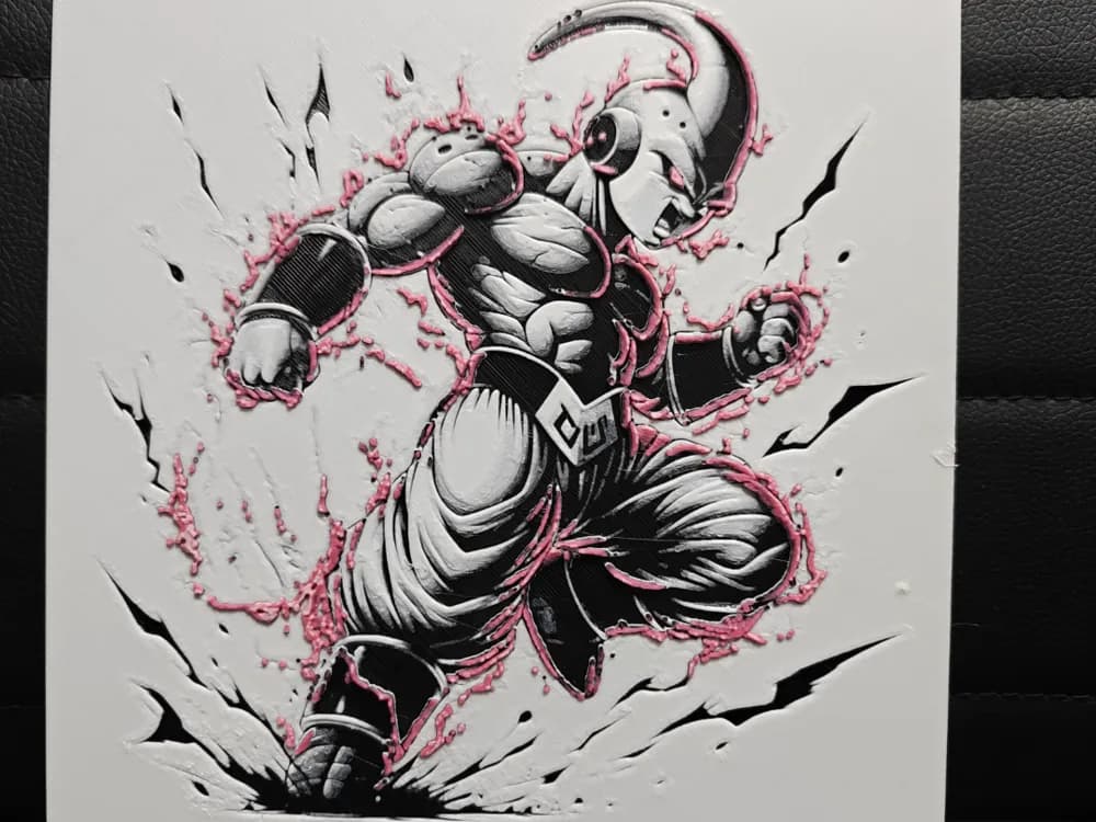Majin Buu by TheHueforgeLady HueForge model: Majin Buu by TheHueforgeLady
