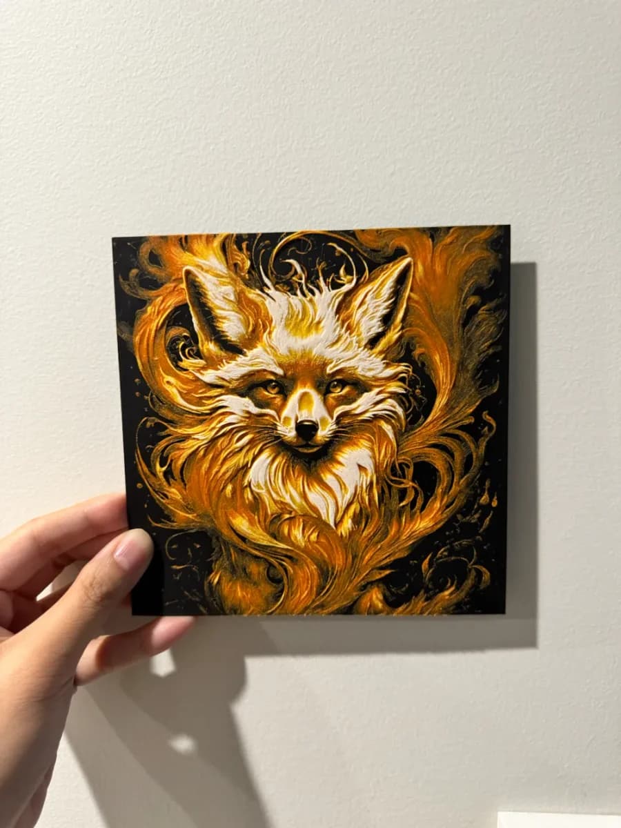 FireFox - HueForge Print by cyanidesugar HueForge model: FireFox - HueForge Print by cyanidesugar