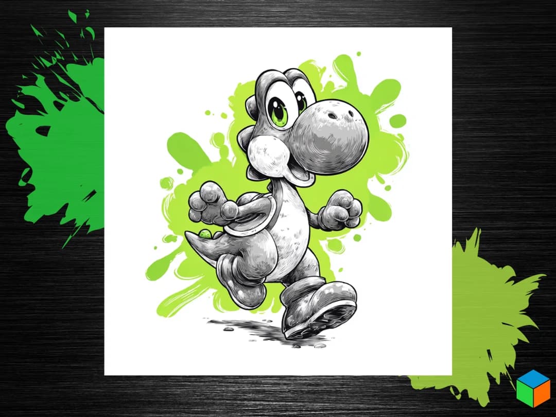 π September Drop #1 β Yoshi! by 3D Prints By Vic HueForge model: π September Drop #1 β Yoshi! by 3D Prints By Vic