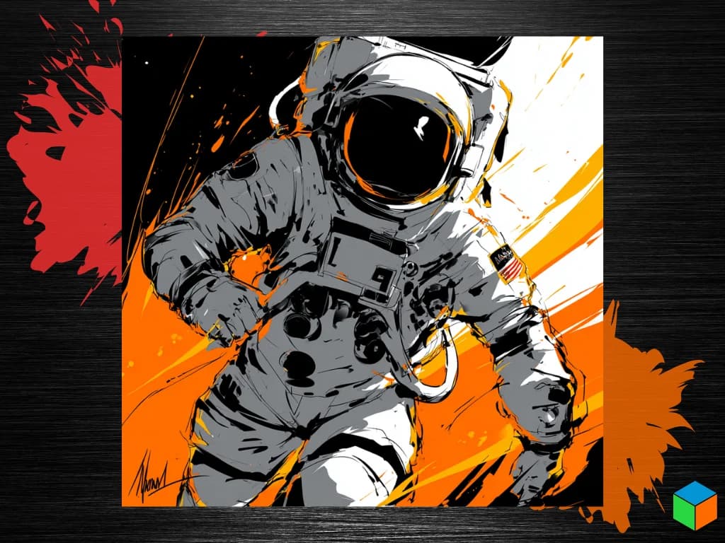 Spaceman by 3D Prints By Vic HueForge model: Spaceman by 3D Prints By Vic