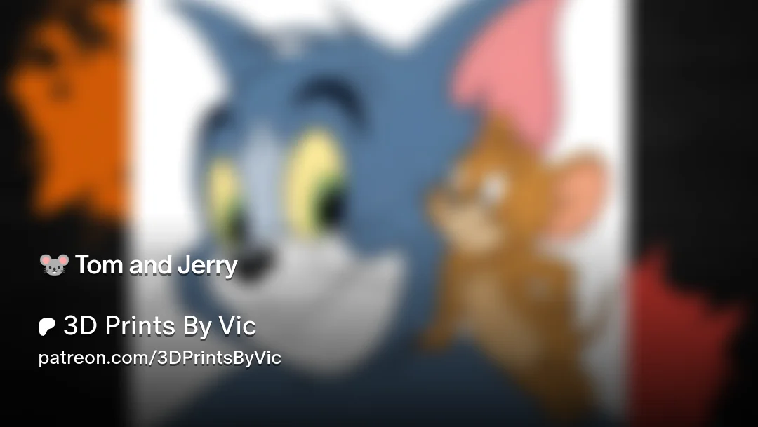 🐭 Tom and Jerry by 3D Prints By Vic HueForge model: 🐭 Tom and Jerry by 3D Prints By Vic