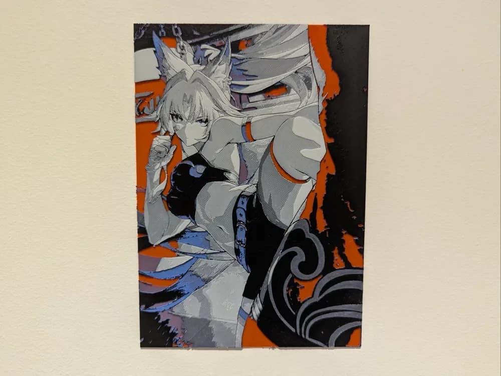 Honkai Star Rail: Sweat Now Cry Less LC (Feixiao) by Razel HueForge model: Honkai Star Rail: Sweat Now Cry Less LC (Feixiao) by Razel