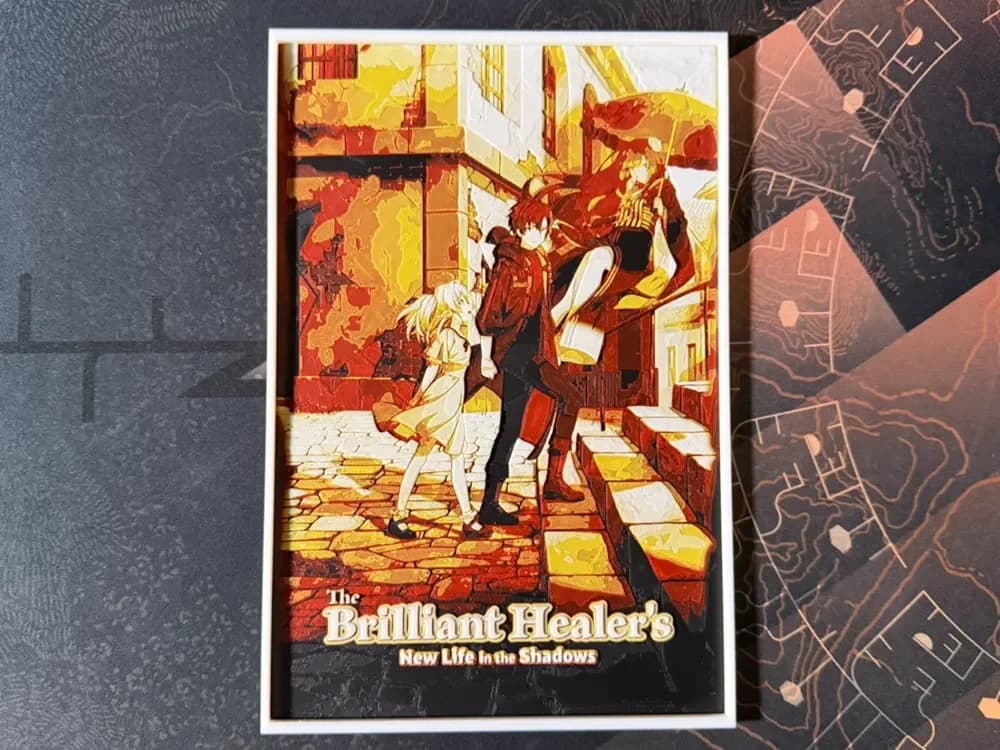 The Brilliant Healer's New Life in the Shadows by ZorPrime7 HueForge model: The Brilliant Healer's New Life in the Shadows by ZorPrime7