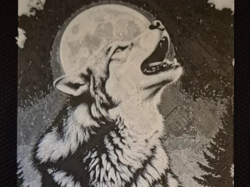 Wolf by Night hueforge by Buntsta HueForge model: Wolf by Night hueforge by Buntsta