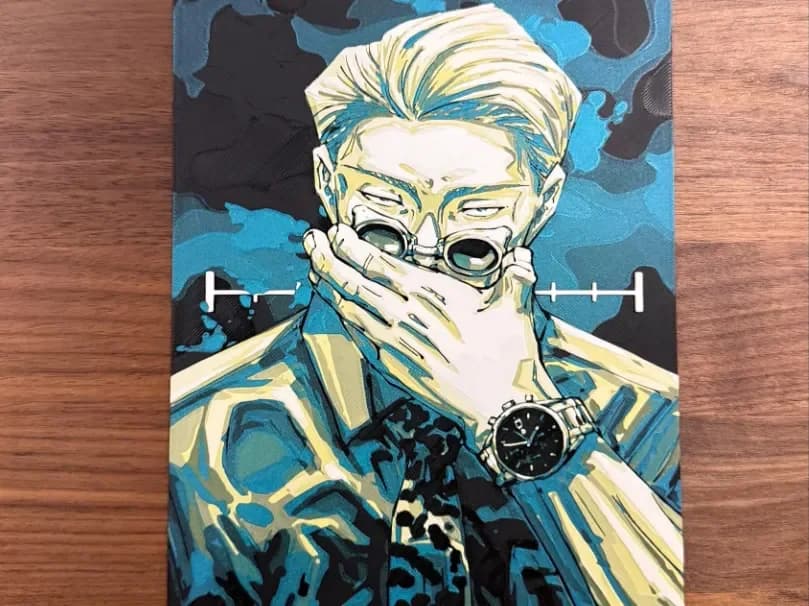 Jujutsu Kaisen - Nanami by Pretty Okay Prints HueForge model: Jujutsu Kaisen - Nanami by Pretty Okay Prints
