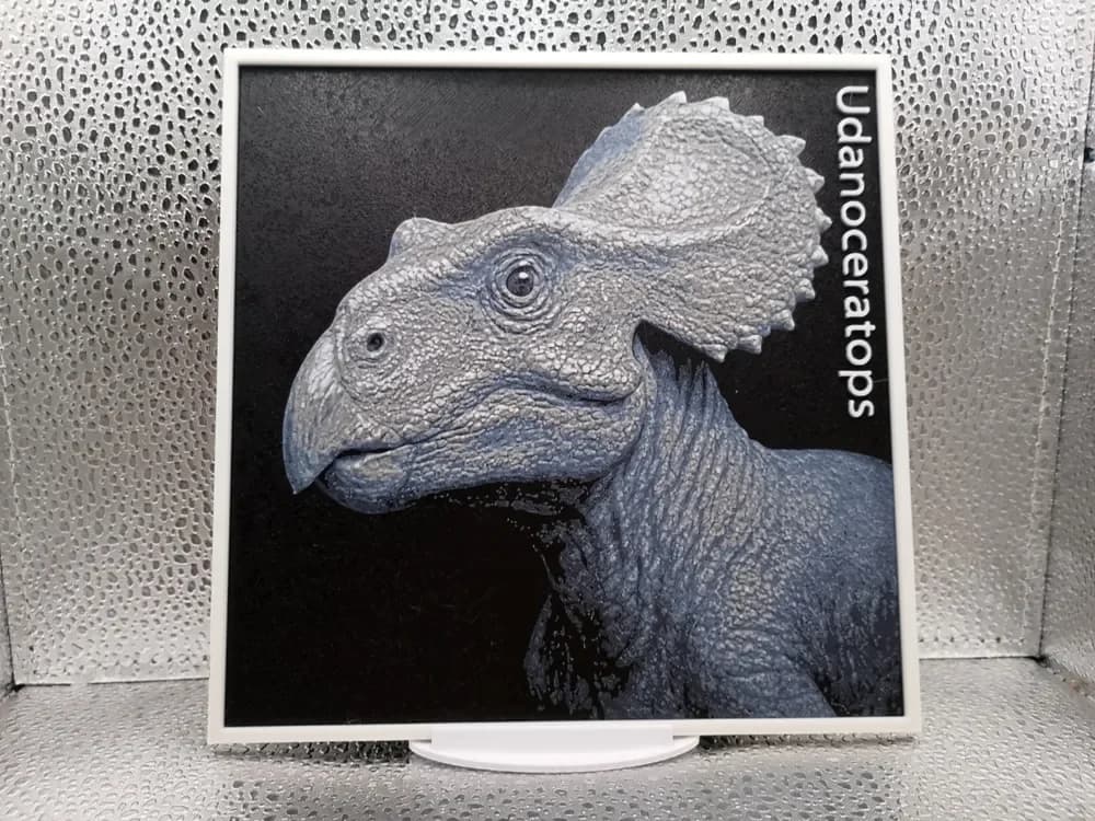 Udanoceratops hueforge by Borishotch Industries HueForge model: Udanoceratops hueforge by Borishotch Industries