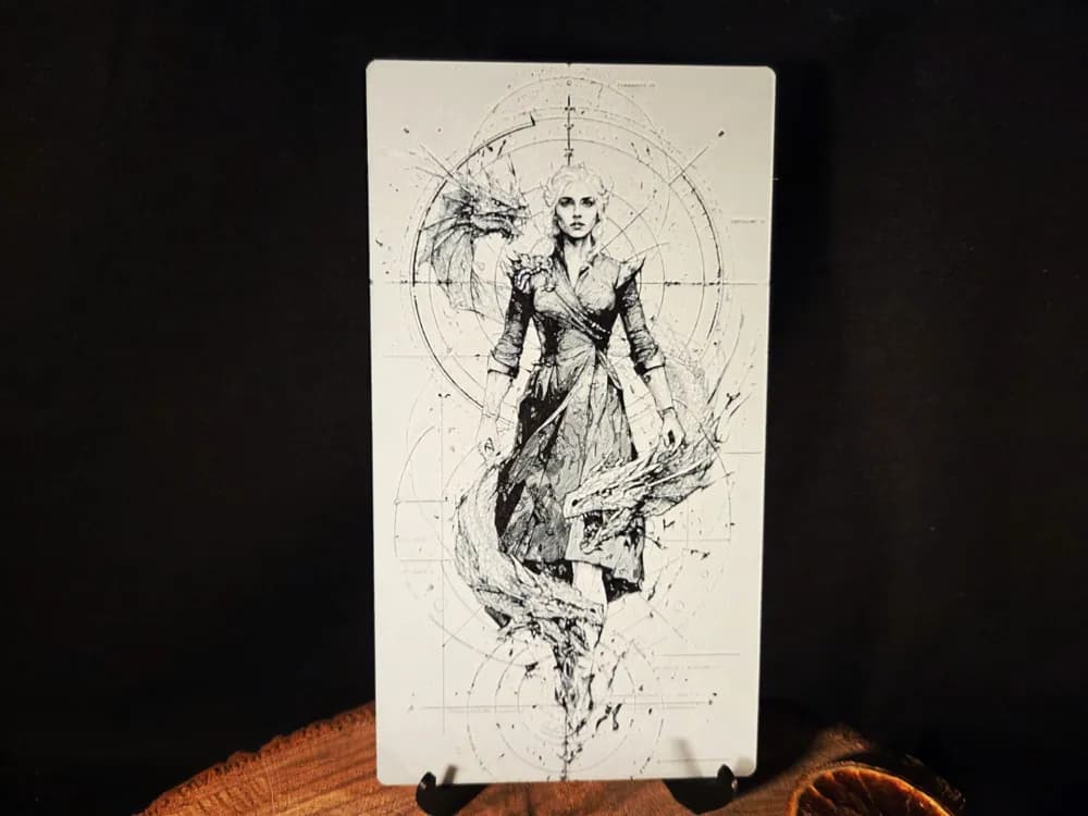 Daenerys Targaryen hueforge 110x200 Daenerys Targaryen hueforge 110x200