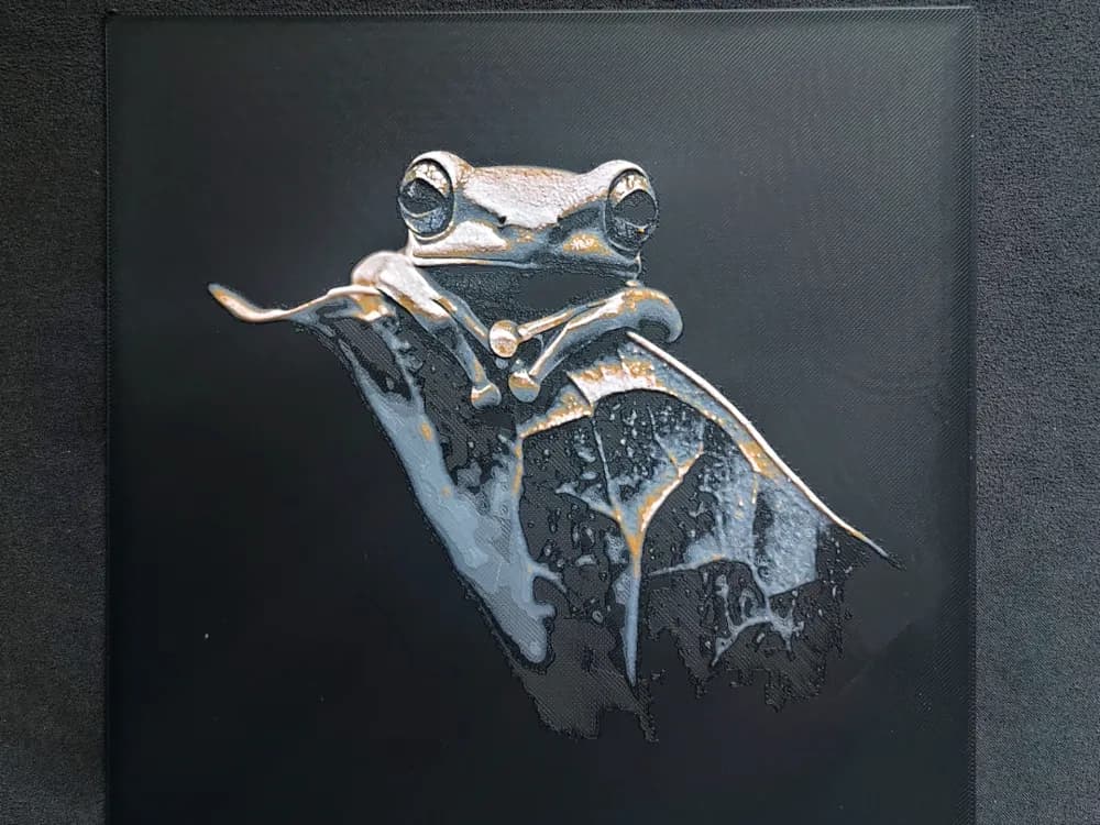 Frog HueForge by fD.667 HueForge model: Frog HueForge by fD.667