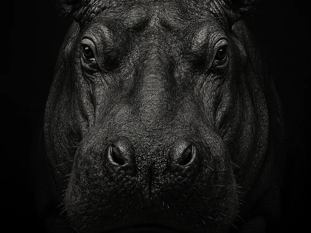 Hueforge Hippopotamus by cterry2000 HueForge model: Hueforge Hippopotamus by cterry2000