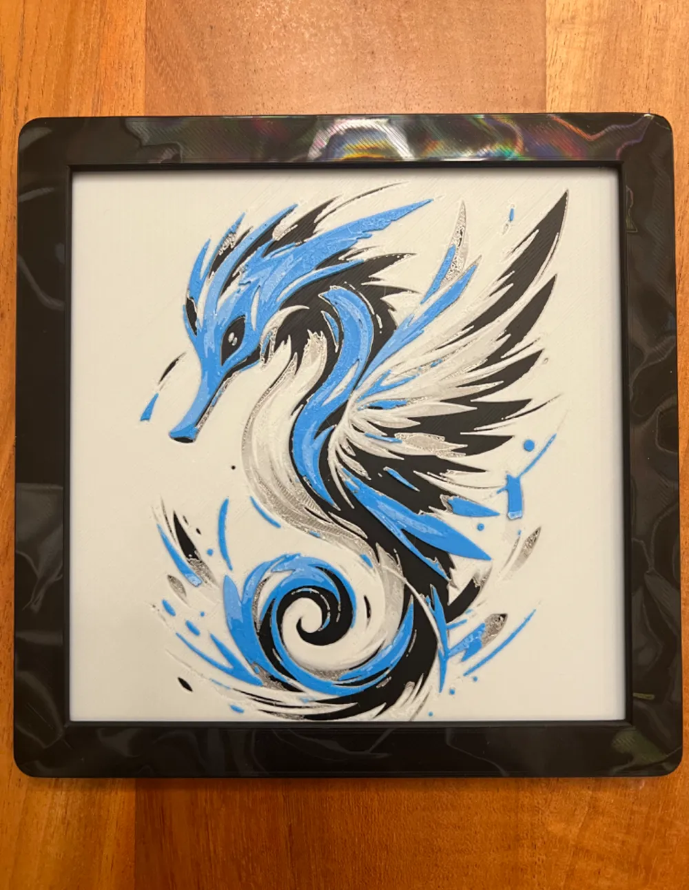 HueForge model: Seadra by JustBe 3D Printing