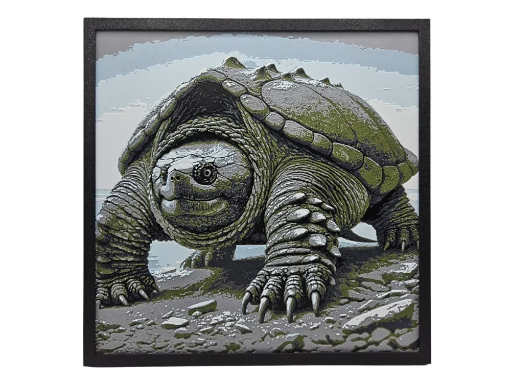 Tortoise by BusyKikiBee HueForge model: Tortoise by BusyKikiBee